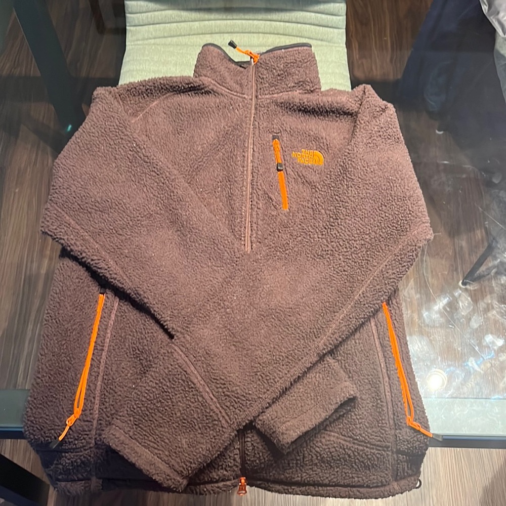 North Face Fleece Full Zip Jacket SMALL